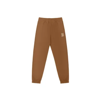 MLB Base Logo Knitted Sweatpants Unisex Brown