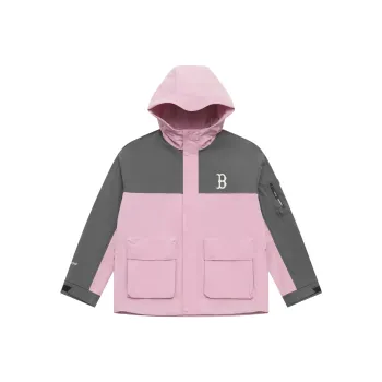 MLB Boston Red Sox Basic Collection SS25 Jacket Unisex Heather Gray Purple