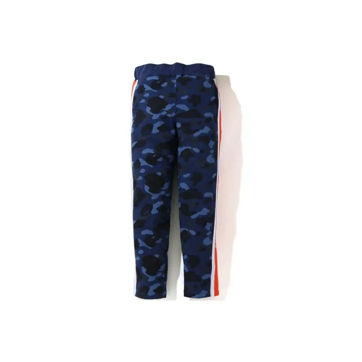 Bape Color Camo Logo Tape Sweatpants-0