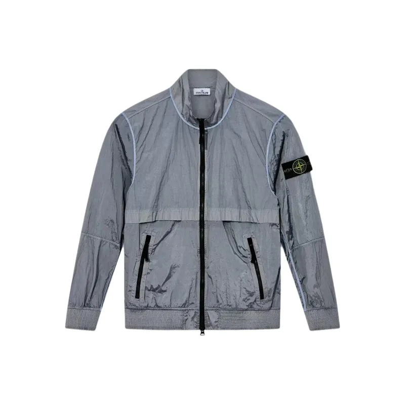 STONE ISLAND Jackets Coats Men's Sky Blue-0