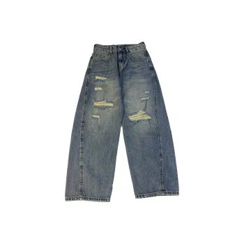 FAIRWHALE Jeans Unisex Light Blue