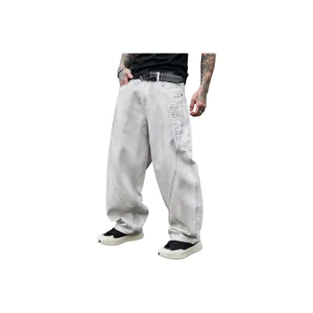 PANDA ADEVIL Jeans Unisex White
