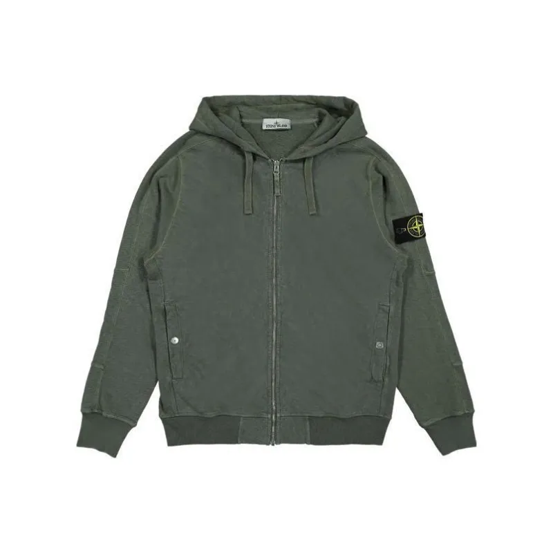 STONE ISLAND Zip Hoodie-0