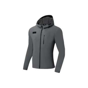 LINING Fitness Series Trench Coats Men Slate Gray