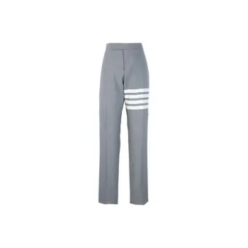 THOM BROWNE 4 Bar Low rise Trousers