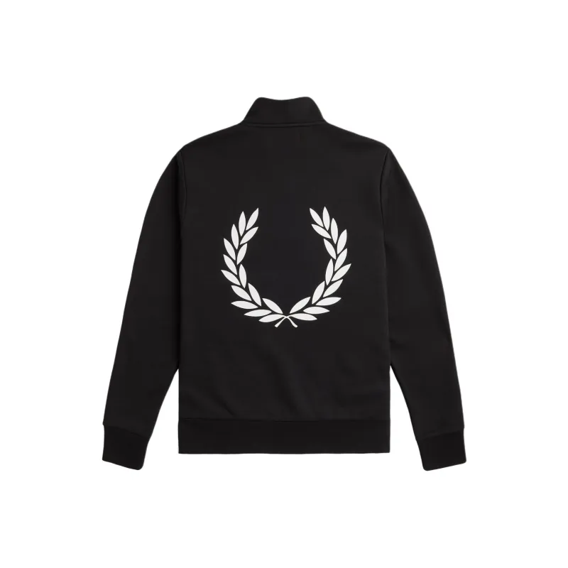 FRED PERRY Sweatshirt Men's Black-1