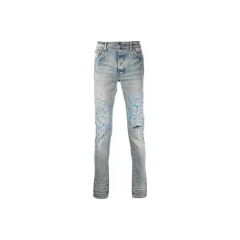 AMIRI Crystal Paiter Jeans