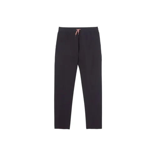 Burberry Knitted Sweatpants Men Marine Blue