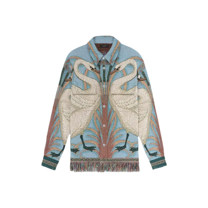 AMIRI SS24 Jackets Coats Men's Blue-0
