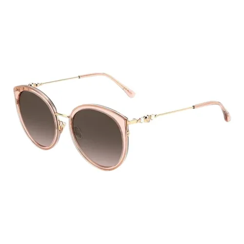 Jimmy Choo Metal Cat Eye Sunglasses Unisex Pink