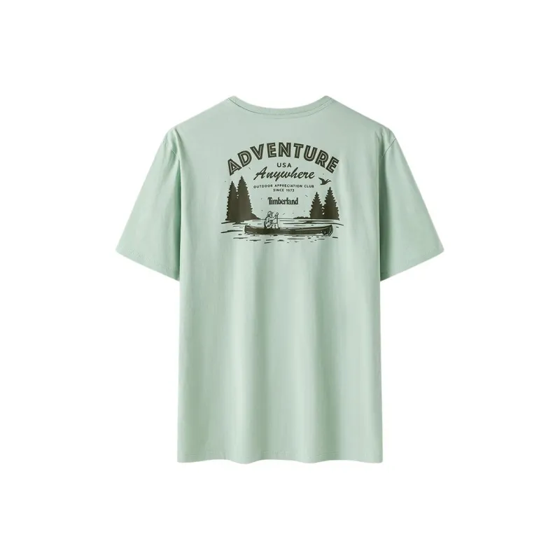 Timberland T Shirt Men's ENE Light Green-1