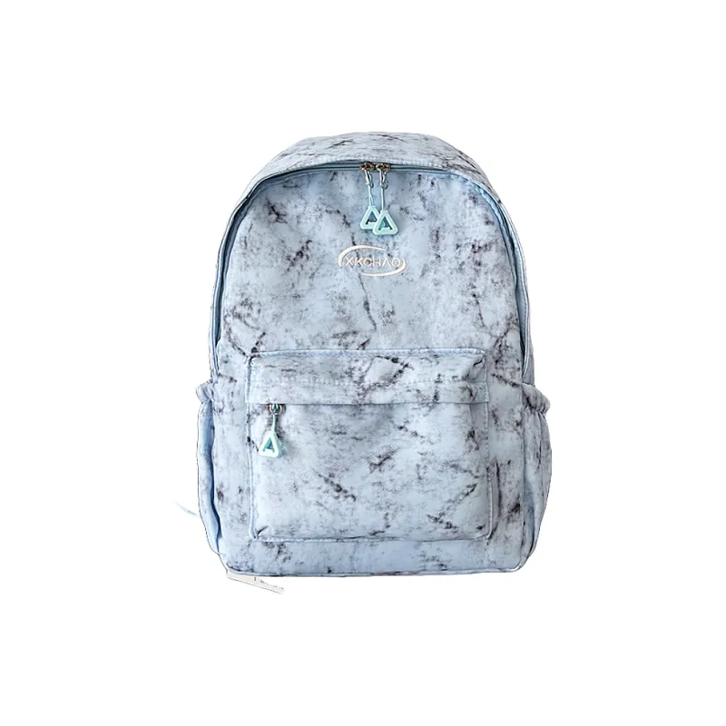 ZOGA Nylon Backpack Unisex Gray/Black/Red/Blue-12