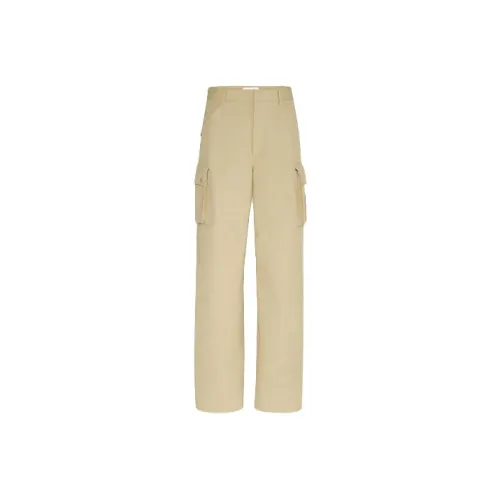 Bottega Veneta SS21 Casual Pants Men's Beige Yellow