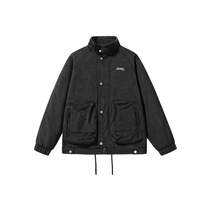 Jeep Jackets Coats Unisex Black-0