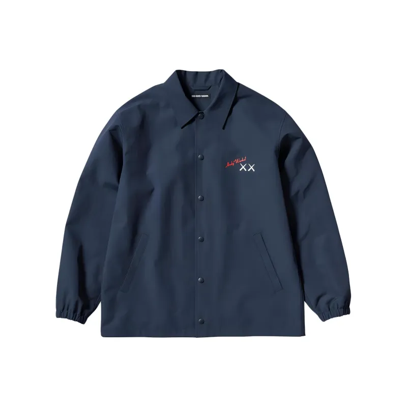 Kaws X Andy Warhol X UNIQLO KAWS X WARHOL Collaboration Jackets Unisex Navy-0