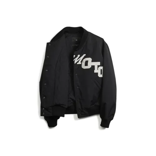 Y 3 Team Button Up Bomber Jacket