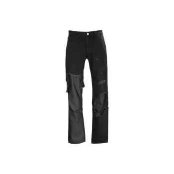 RAF SIMONS Jeans Men Dark Gray