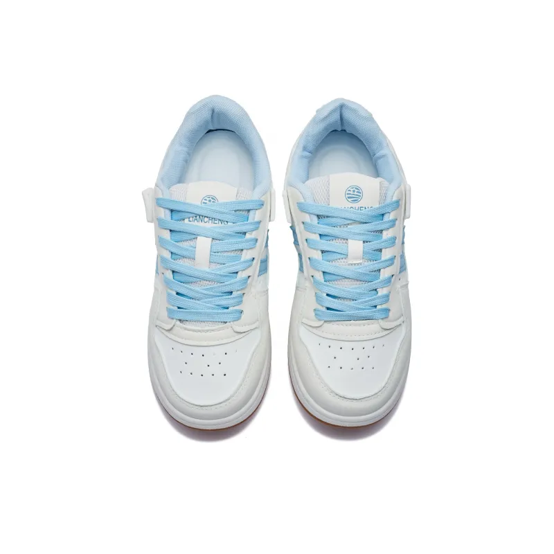 Fawn Miri Skateboard Shoes Women's White Blue-3