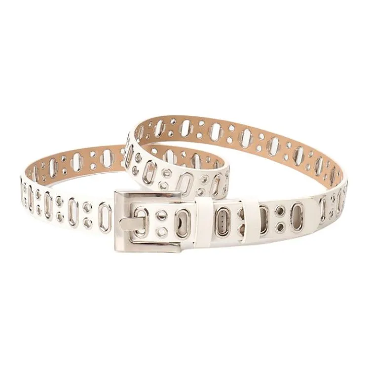 JEANSWEST PU Leather Belts Women's 2.4CM-5