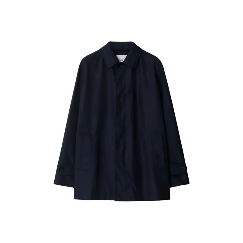 Burberry SS24 Jackets Coats Men's Black-0