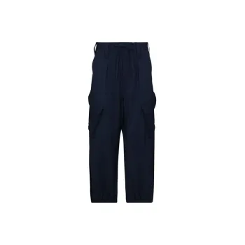 Y 3 Casual Pants Men Navy Blue