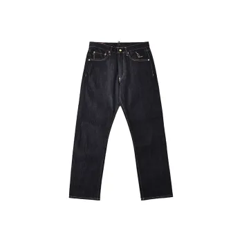 KORAKUBLUE x SHIXIANKAFEI Jeans Unisex Raw Denim Blue