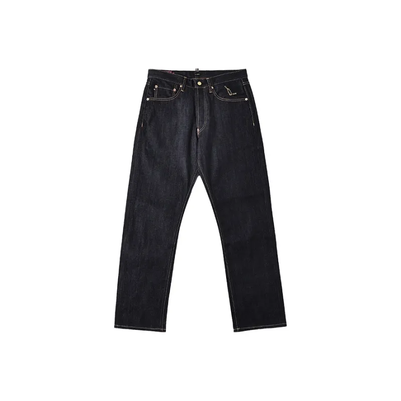 KORAKUBLUE x SHIXIANKAFEI Jeans Unisex Raw Denim Blue-0