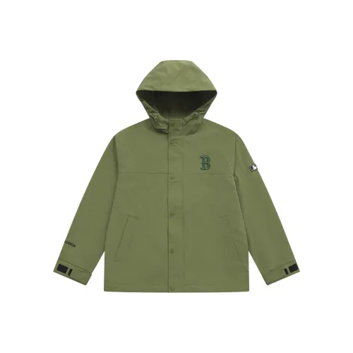 MLB Boston Red Sox Basic Collection SS25 Jackets Coats Unisex Green