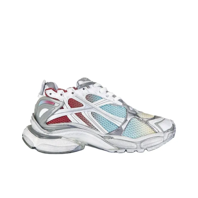 Balenciaga Runner Low Top Chunky Sneakers Women's Multicolor-1
