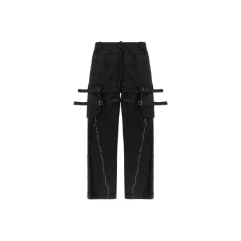 UPGREATED Cargo Pants Unisex Black