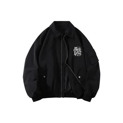 BENGEN Jackets Coats Unisex Black