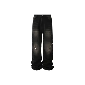 PASET Jeans Unisex Black
