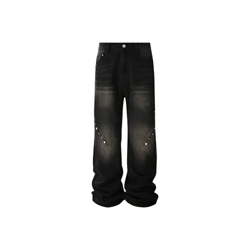 PASET Jeans Unisex Black