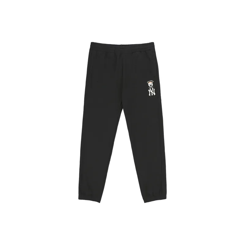 MLB New York Yankees Knitted Sweatpants Unisex Black-0