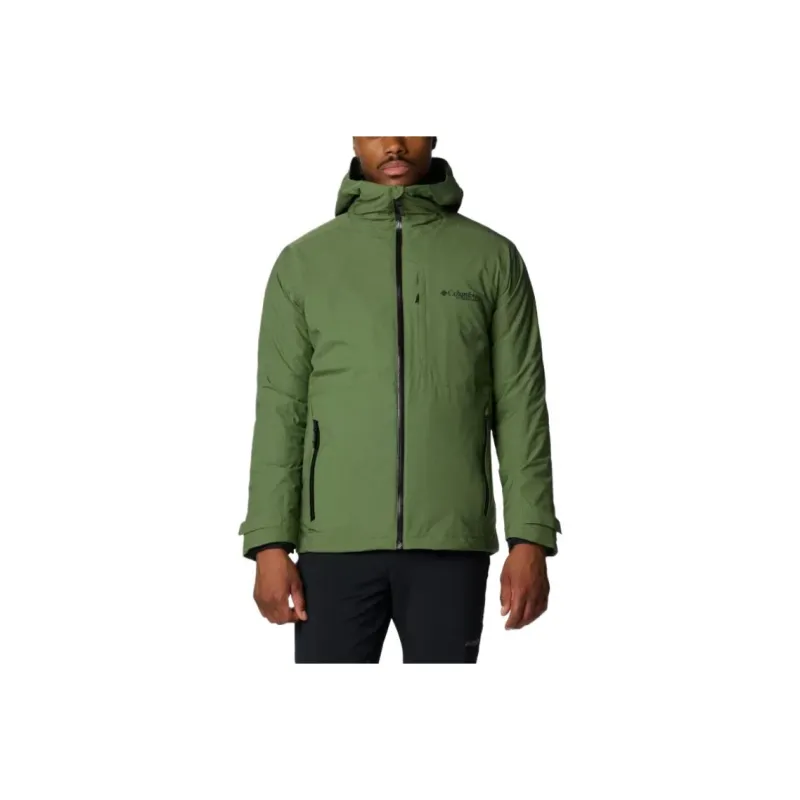 Columbia Silver Leaf 1 Interchange Jacket Jacket Men's Green-0