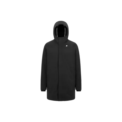K WAY Jackets & Coats Men's Black