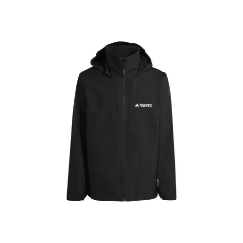 Adidas Multi Essentials 2L Rain Jackets Coats Men's Black