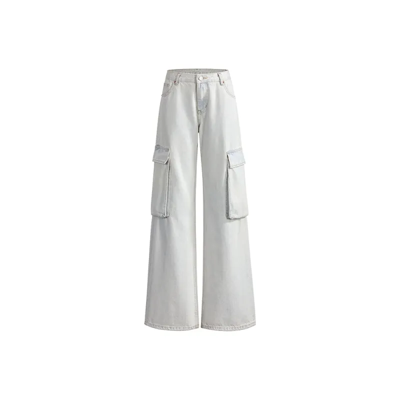 Victory Sails Jeans Unisex White-0