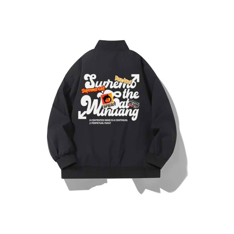 Supremo Cat Jackets Coats Unisex-2