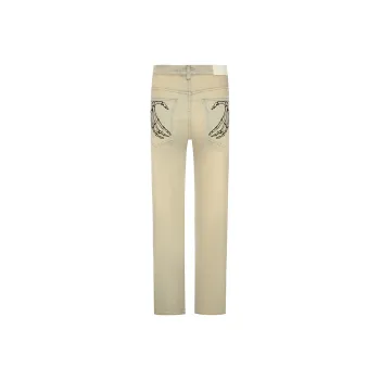 COOLALPACA Jeans Unisex Yellow Mud Denim