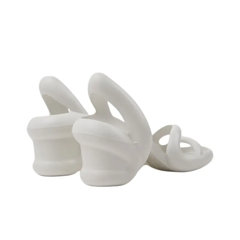 CAMPER Kobarah One Strap Sandals 7.6cm Women's White-2