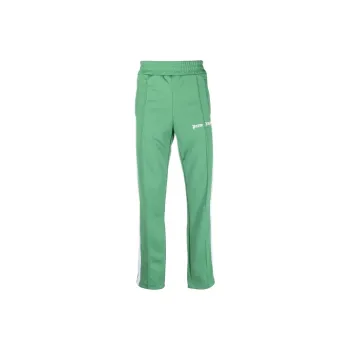 PALM ANGELS Knitted Sweatpants Men Green