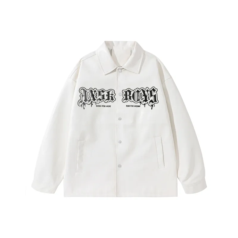 A.X.S.K Leather Jackets Unisex-8