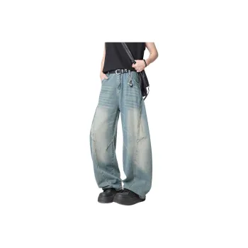 LISENPOK Jeans Unisex Ice Blue