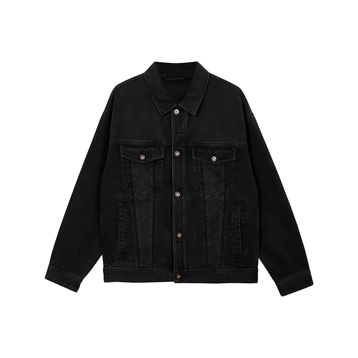 JACK&JONES Jackets Unisex A16 Dark Gray Denim-0