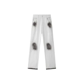 Ice flying Jeans Unisex White