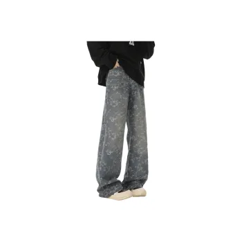 BRYAN JIMENEZ Jeans Unisex Blue