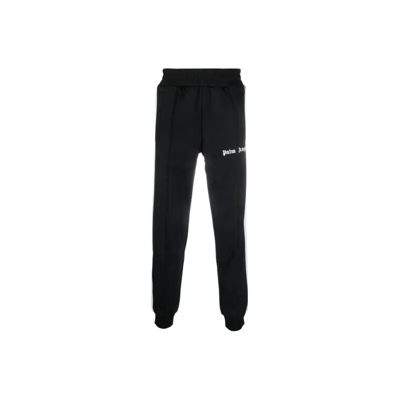 PALM ANGELS Knitted Sweatpants Men Black-0