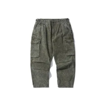 MADNESS Cargo Pants Men Army Green