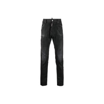 DSQUARED 2 Distressed Tapered Leg Jeans